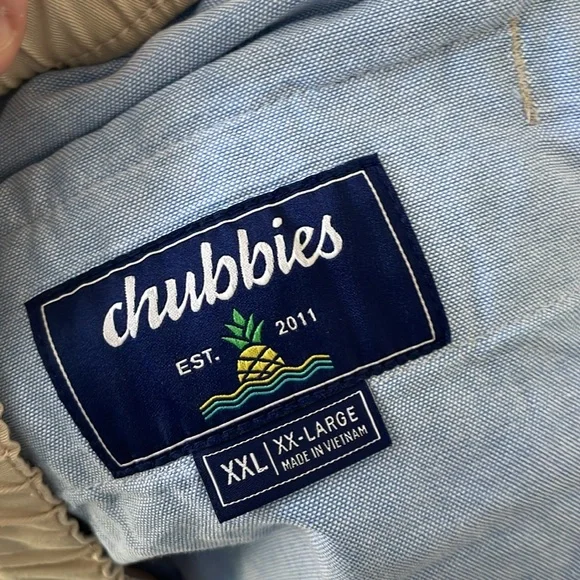Chubbies 7 inch Regular Fit Khaki Shorts - Picture 5 of 5